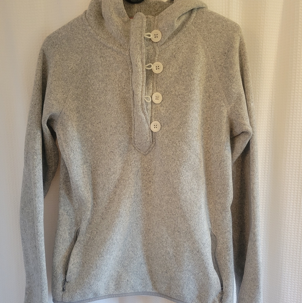 North Face Hooded Fleece Sweater
